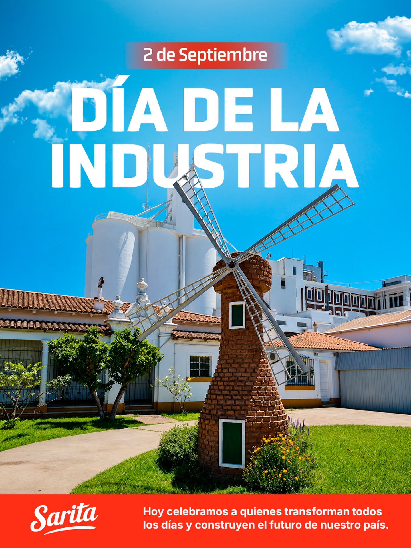 En este día, reconocemos a todas las personas y empresas que convierten su trabajo cotidiano en crecimiento compartido. 💪

Del trigo nace mucho más que la harina: Nacen alimentos, trabajo, proyectos y oportunidades.

¡Feliz Día de la Industria! 🌾